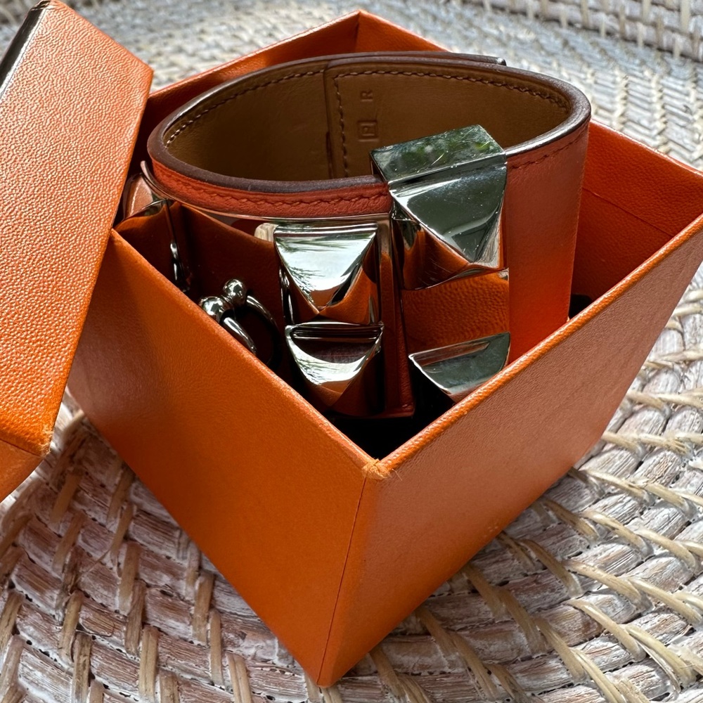 Authentic Hermes Collier de Chien Bracelet